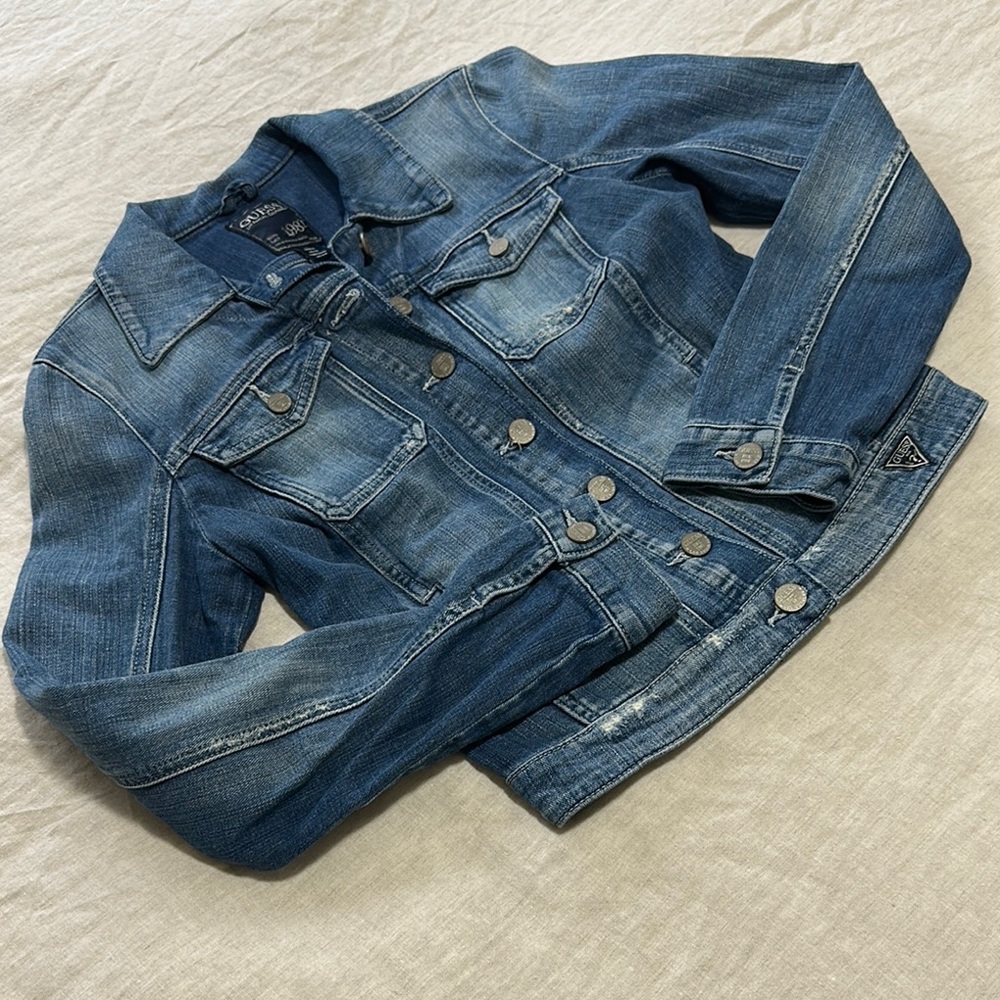 Guess Denim Jacket - Sz Small